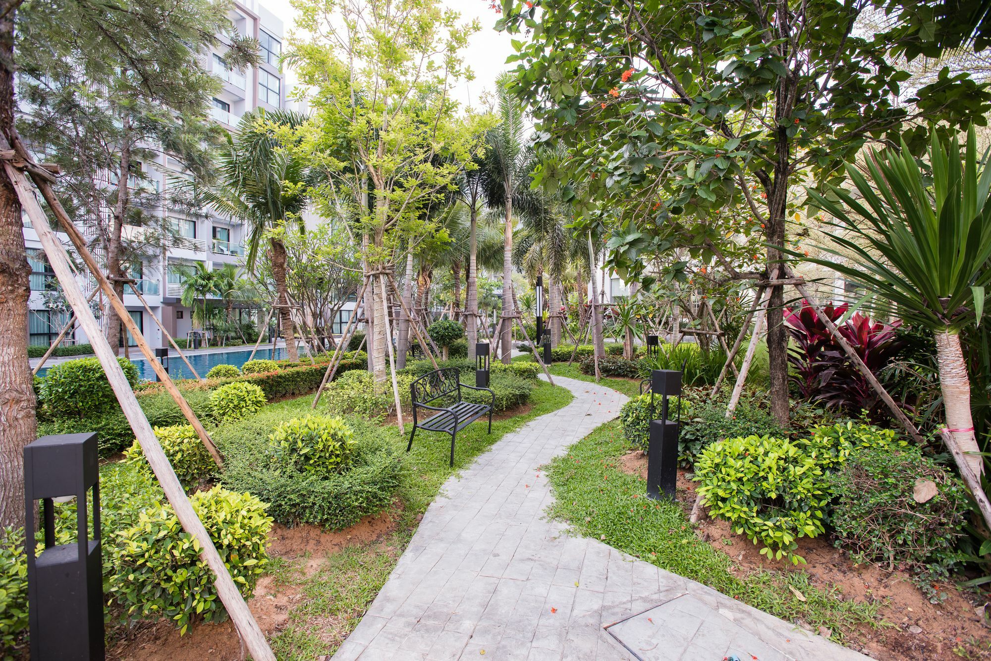 Appartamento Dusit Grand Park Jomtien Beach Esterno foto